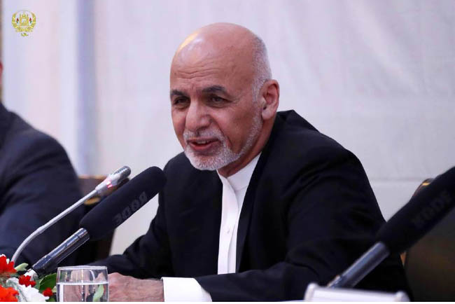رئیس جمهور:  طالبان یاصلح را بپذیرندیادرفهرست تروریستان  قرارخواهند گرفت